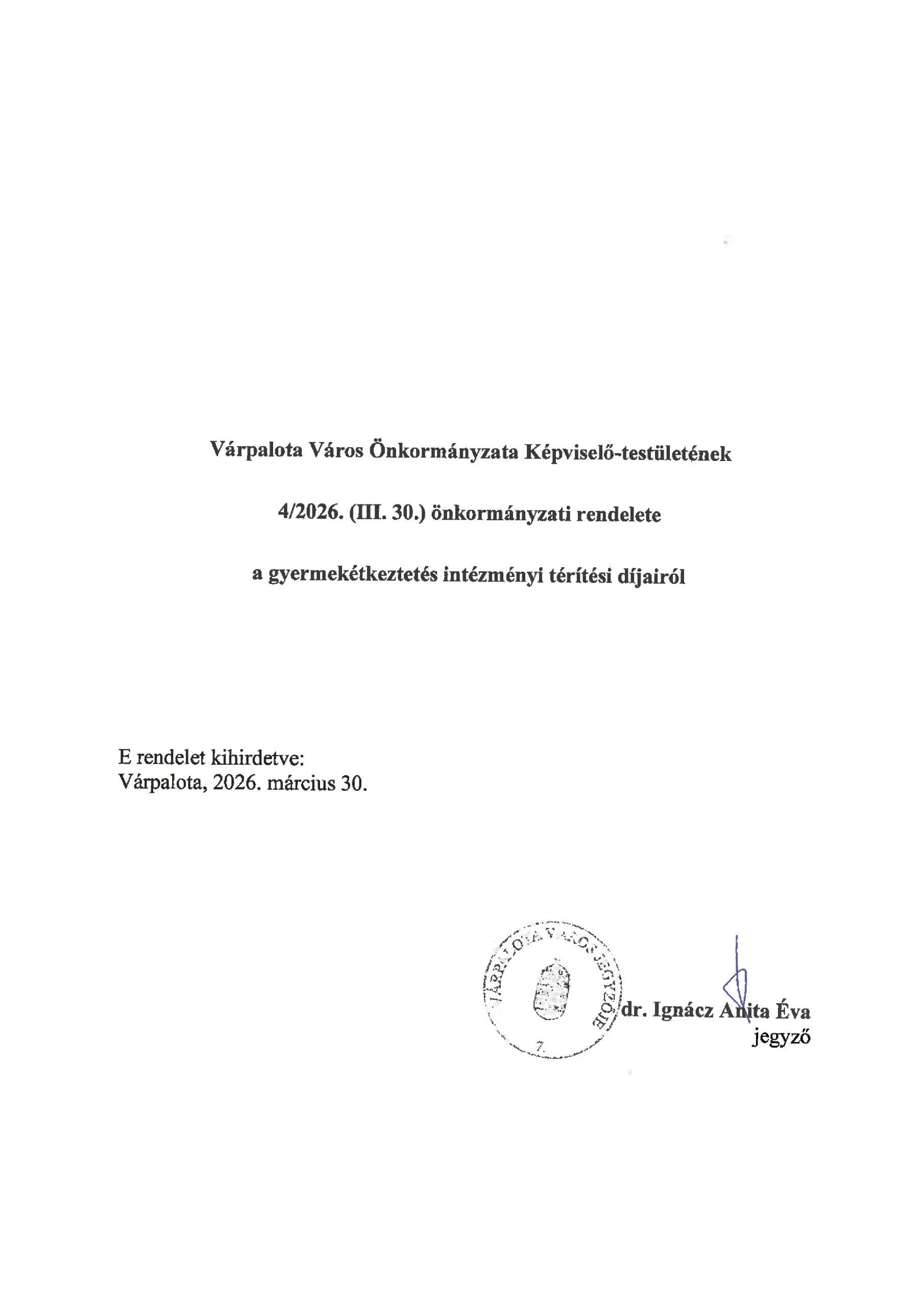 4-2026 gyermekétkeztetés int térítési díj-1